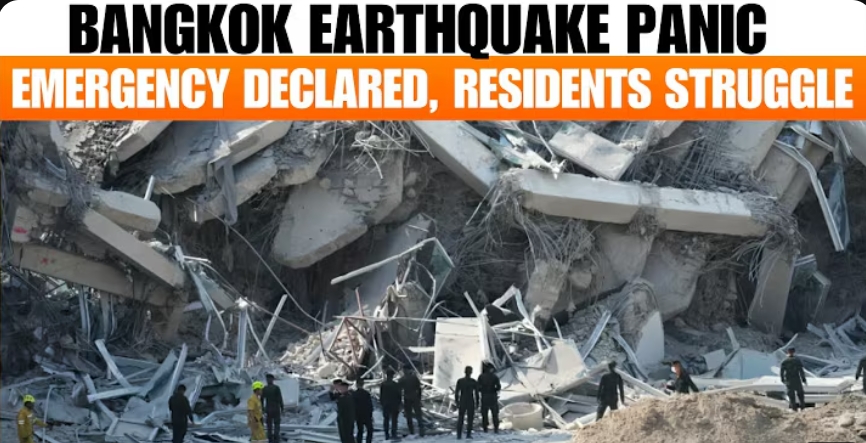 Devastating Bangkok Earthquake Sparks Panic – Is the City Prepared?”