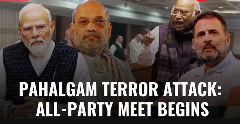 Rahul Gandhi After All-Party Meet on Pahalgam: Offers Full Support for Government’s Peace Efforts